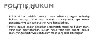 Hukum & Politik: Dua Pilar Penting dalam Tata Negara Modern