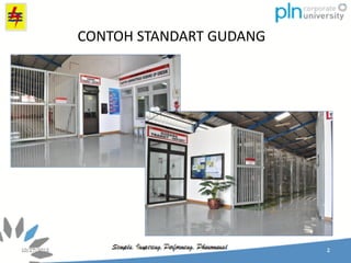 CONTOH STANDART GUDANG
 