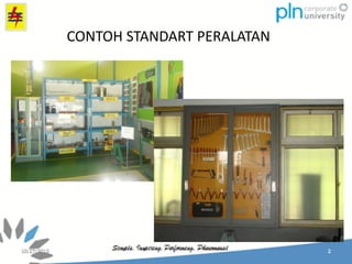 CONTOH STANDART PERALATAN
 