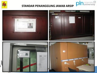 STANDAR PENANGGUNG JAWAB ARSIP
 