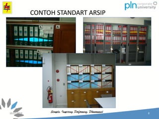 CONTOH STANDART ARSIP
 
