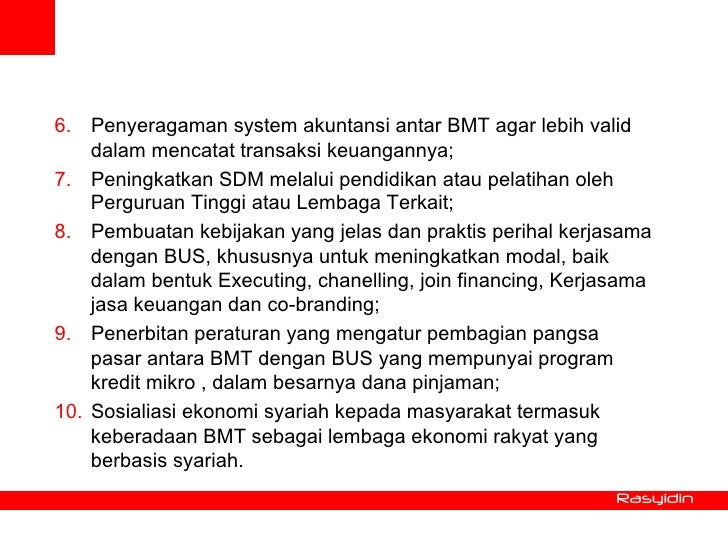 Peran Perbankan Syariah untuk UMKM ~ Wiku