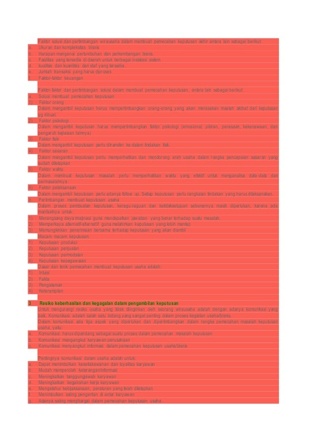 Materi Produk Kreatif Dan Kewirausahaan