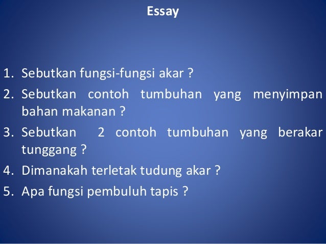 Materi pembelajaran struktur bagian fungsi tumbuhan
