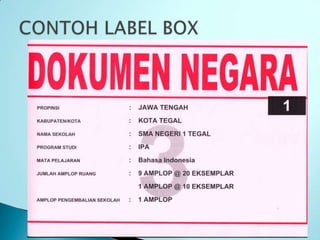 Materi ringkas rakor UN kab magelang 5 april 2012