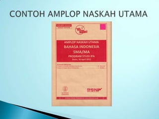 Materi ringkas rakor UN kab magelang 5 april 2012