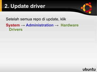 Kalau Repo Offline ? Tidak membutuhkan koneksi internet 