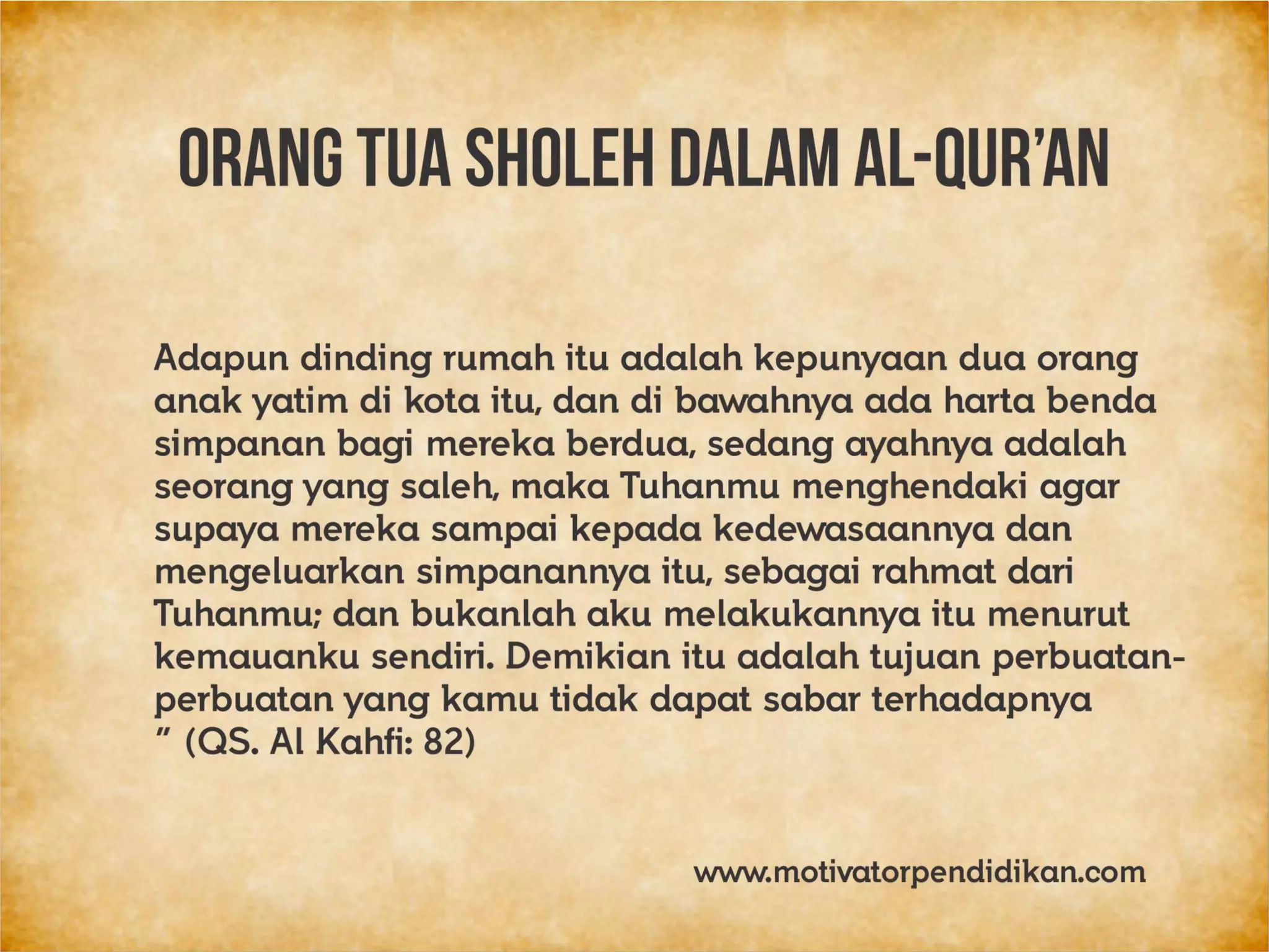 Materi seminar parenting menjadi Sholeh sebelum meminta anak sholeh ...