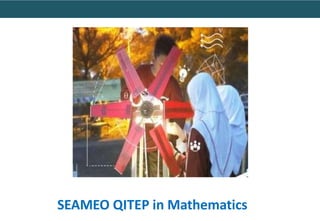 SEAMEO QITEP in Mathematics
 