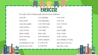EXERCISE
 