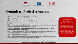 Iaesb Materi Sosialisasi Kode Etik Akuntan 2021 IAI | PDF