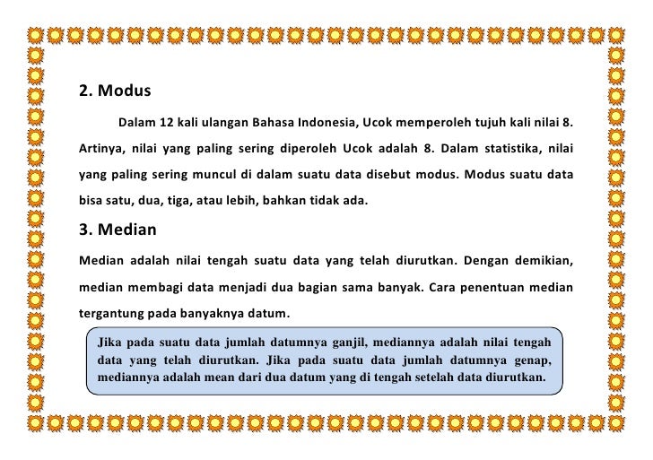 Materi statitiska smp