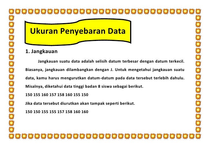 Materi statitiska smp