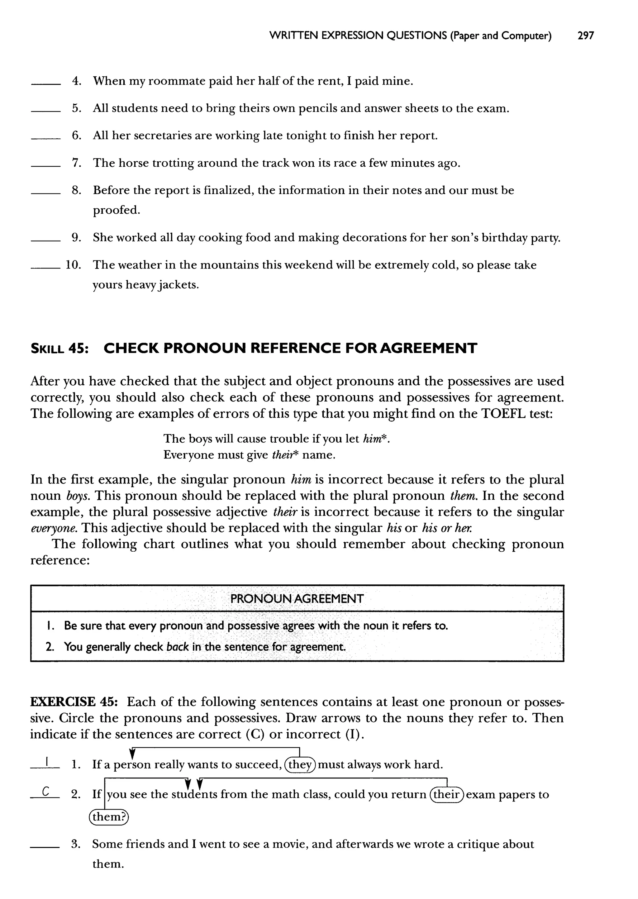 Materi Structure & Written Expression TOEFL & Key Answer (Deborah_Phillips_Longman Complete Course for the TOEFL Test Preparation)