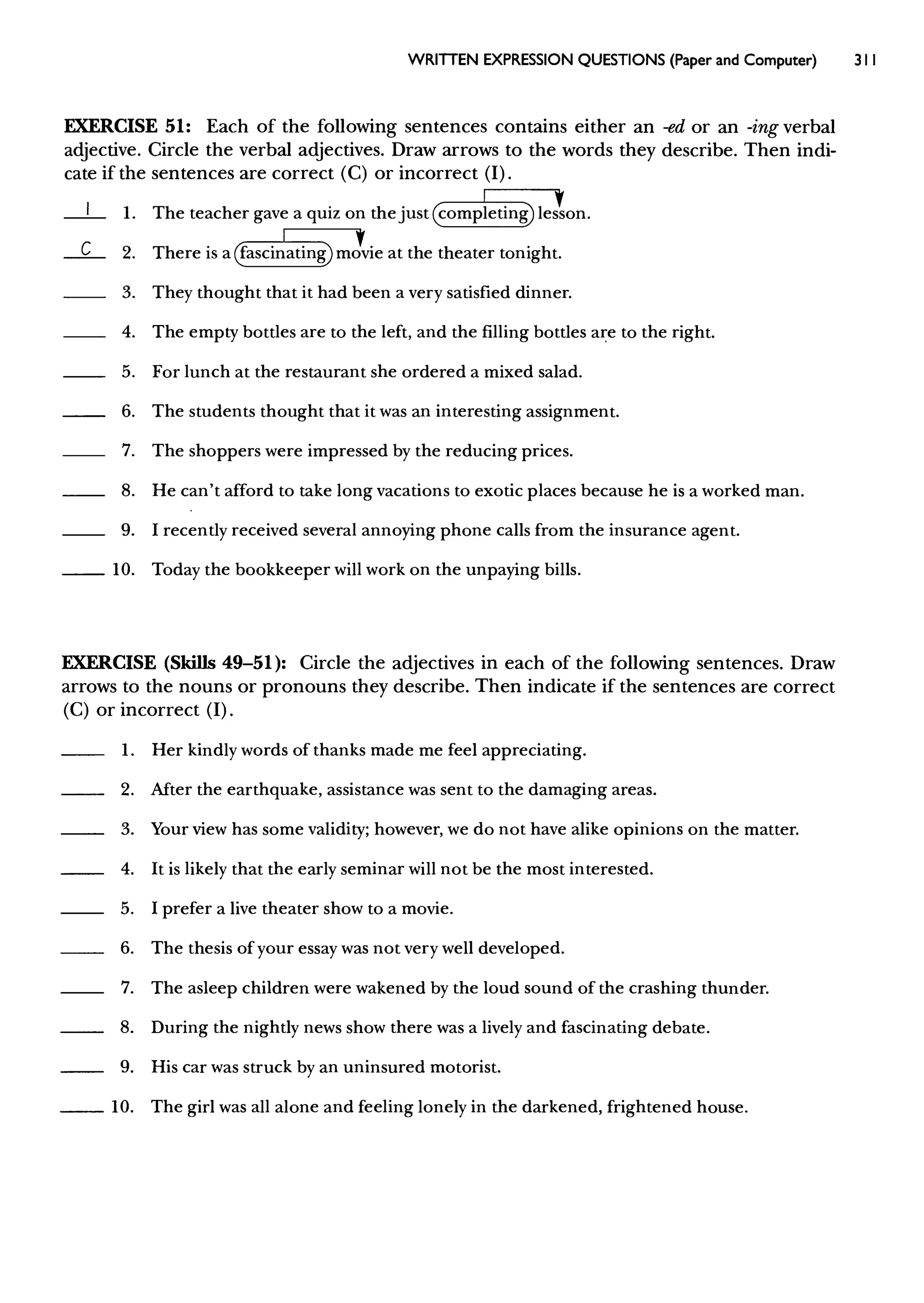 Materi Structure & Written Expression TOEFL & Key Answer (Deborah_Phillips_Longman Complete Course for the TOEFL Test Preparation)