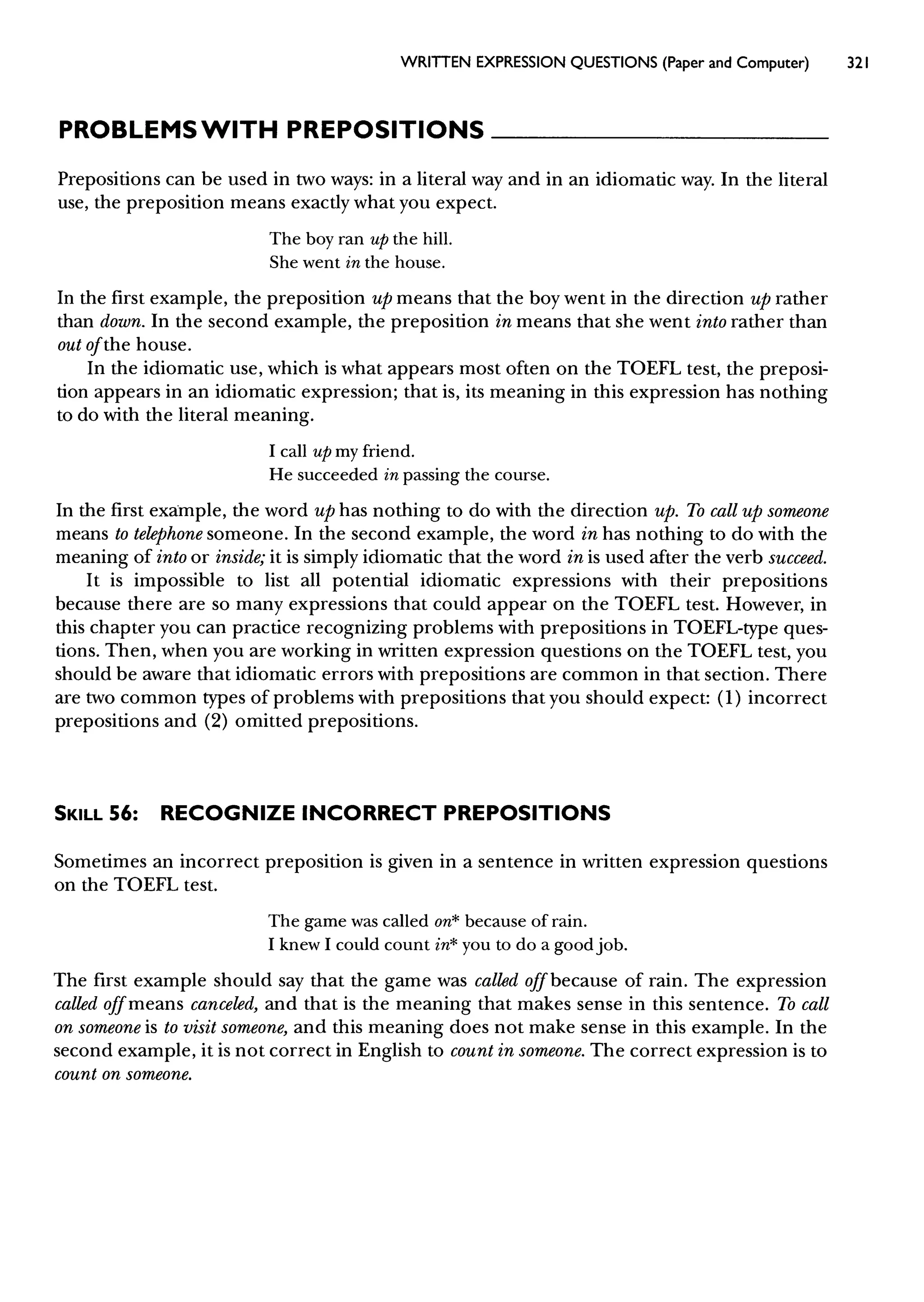 Materi Structure & Written Expression TOEFL & Key Answer (Deborah_Phillips_Longman Complete Course for the TOEFL Test Preparation)