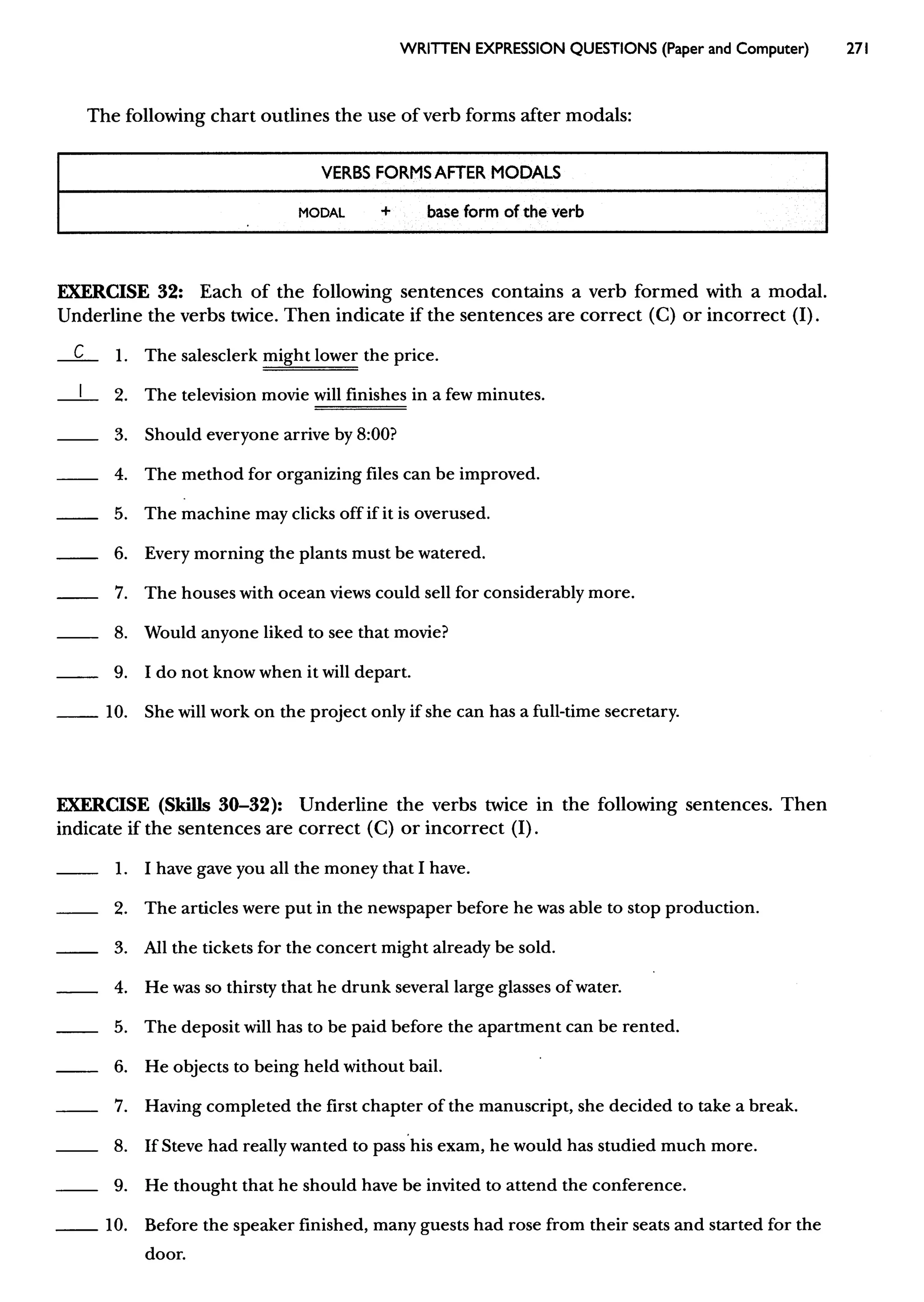 Materi Structure & Written Expression TOEFL & Key Answer (Deborah_Phillips_Longman Complete Course for the TOEFL Test Preparation)