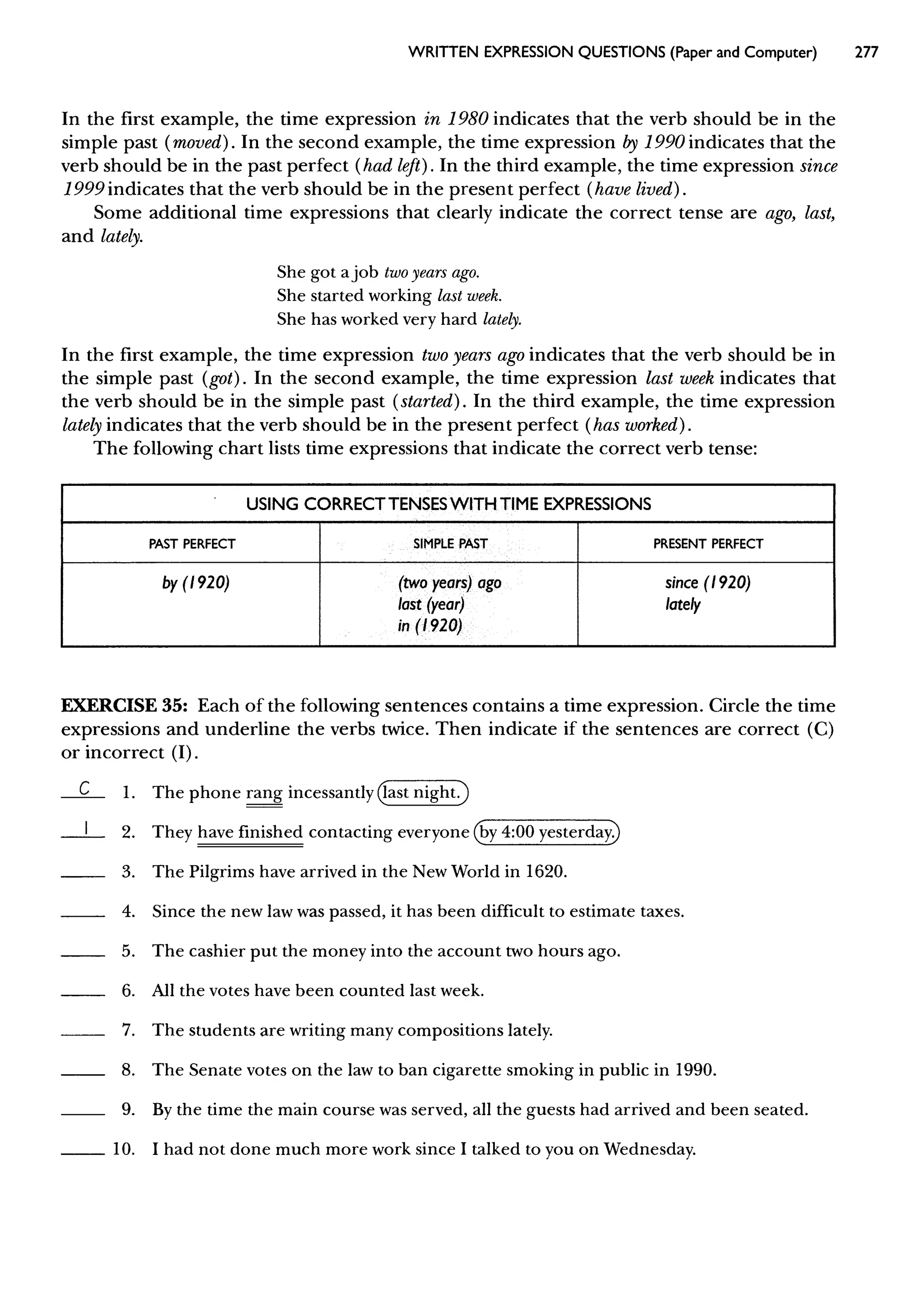Materi Structure & Written Expression TOEFL & Key Answer (Deborah_Phillips_Longman Complete Course for the TOEFL Test Preparation)