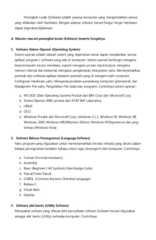 Materi teknologi informasi dan komunikasi