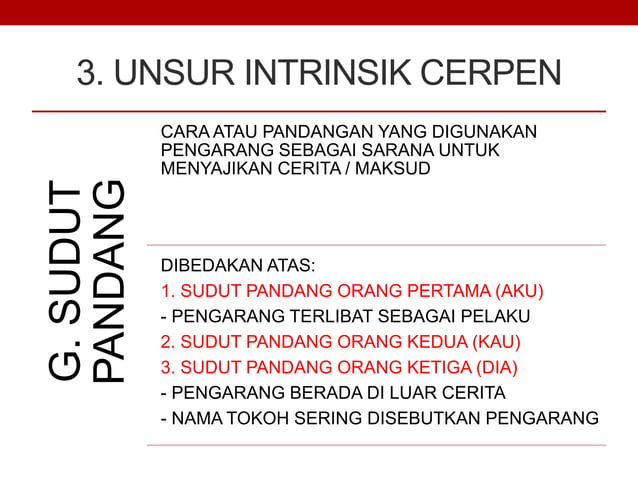 Materi Teks Cerpen Bahasa Indonesia Kelas XI [K13]