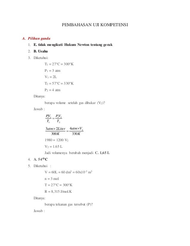 Materi (teori kinetik gas)