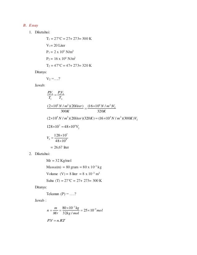 Materi (teori kinetik gas)