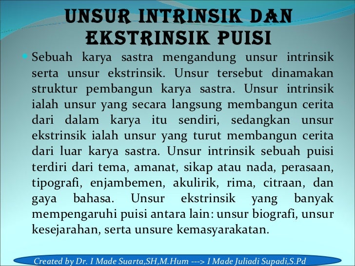 Materi Teori Sastra