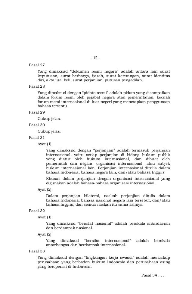 Pedoman Umum Ejaan Bahasa Indonesia Yang Disempurnakan