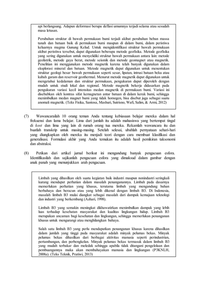 Ciriciri Teks Akademik