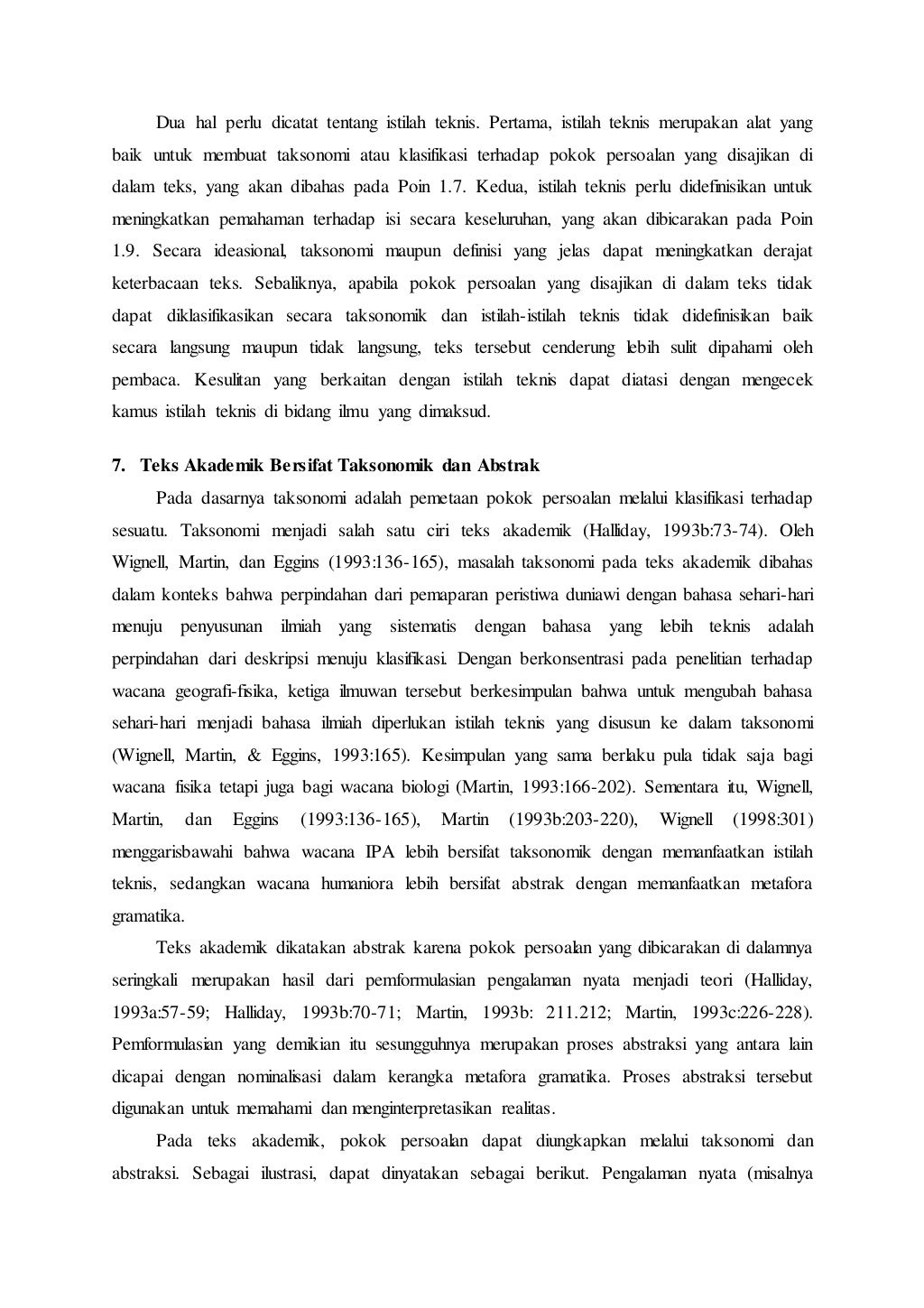 Ciriciri Teks Akademik