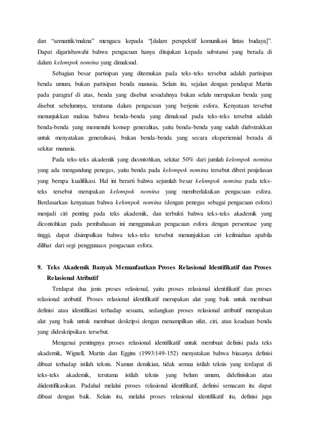 Ciriciri Teks Akademik