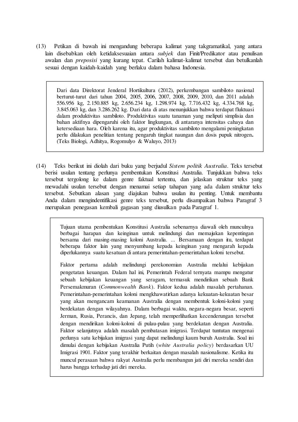 Ciriciri Teks Akademik