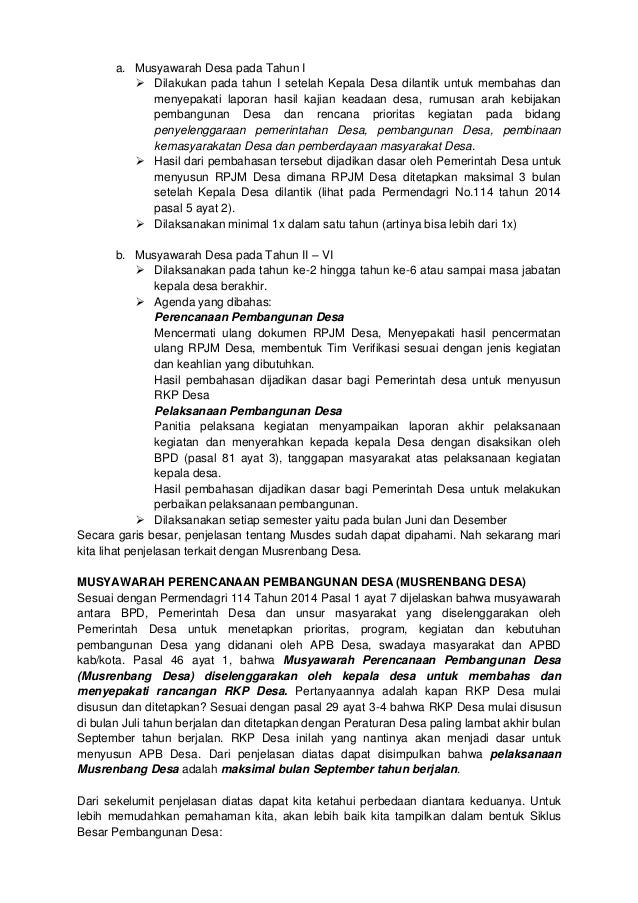Contoh Sambutan Ketua Bpd Dalam Musdes Rkpdes - Reinhartresearch.com