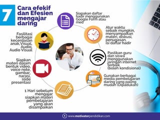 Materi training cara kreatif mengajar daring 2020 | PPT