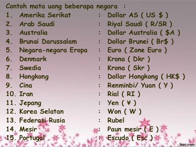 Contoh Makalah Smp Tentang Uang Dan Lembaga Keuangan