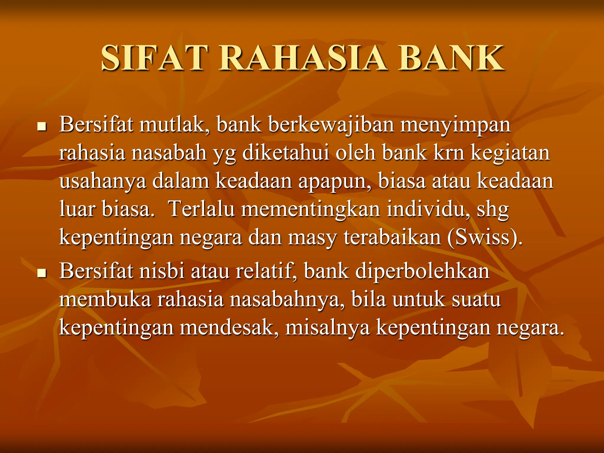 materi hukum perbankan di Indonesia untuk perguruan tinggi PPT(02)