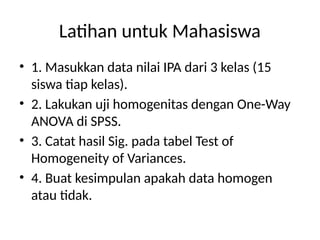 Materi_Uji_Homogenitas_SPSS_Pertemuan6.pptx