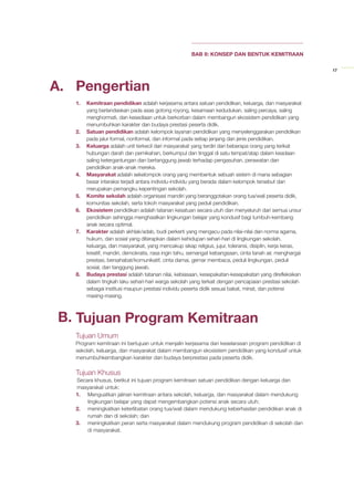 Materi umum 1.6 kemitraan sekolah dengan keluarga dan masyarakat | PDF