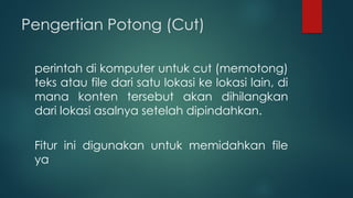 Panduan Lengkap Cara Menggunakan Fungsi Copy, Cut, dan Paste di ...