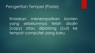 Panduan Lengkap Cara Menggunakan Fungsi Copy, Cut, dan Paste di ...