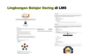 Lingkungan Belajar Daring di LMS
Pendahuluan Materi
 