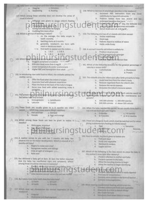 STUDY GUIDE FOR MATERNAL AND CHILD HEALTH NURSING ANSWER KEY PDF visual data 5