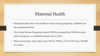 Maternal and child health program | PDF