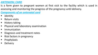 MATERNAL & CHILD HEALTH (MCH).ppt for JHSI | PPTX