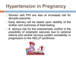Pih Risk Maternal health and its infuence on child health | PPTX