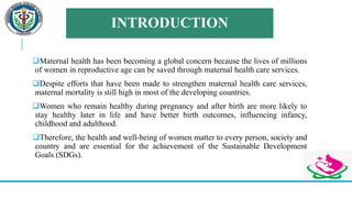 Maternal health care ppt | PPTX