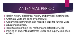 Maternal morbidity and mortality