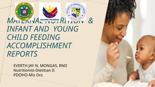 Maternal nutrition & INFANT AND young child feeding.pptx