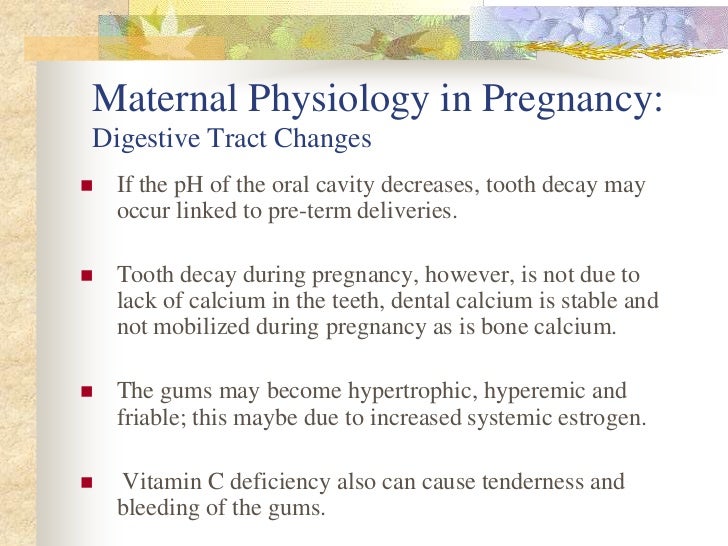 Maternal Physiology in Pregnancy