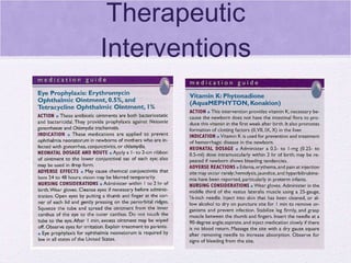 Therapeutic Interventions 